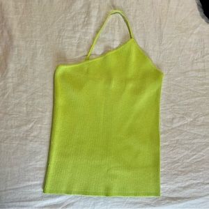 NWOT Zara Asymmetrical Knit Tank